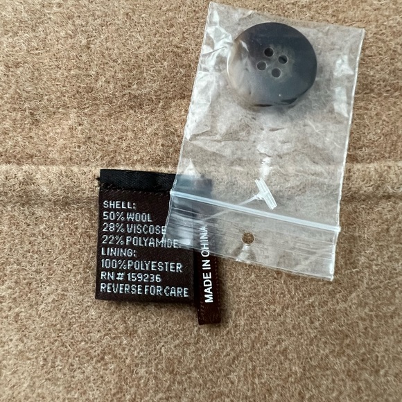 J.McLaughlin Julianne Wool Blend Belted Overcoat XL - Picture 9 of 9